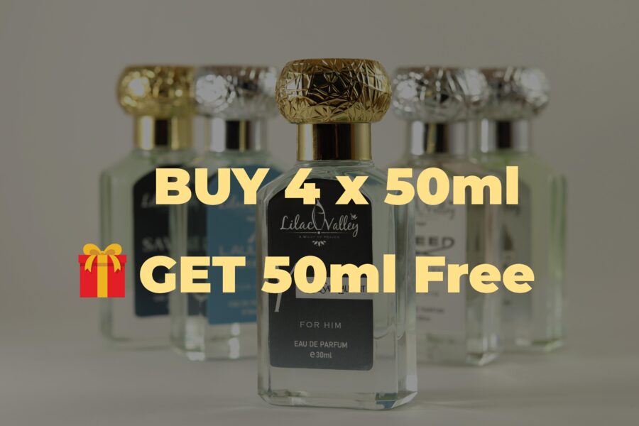 Buy 4 x 50ml + Get 1 Free 50ml